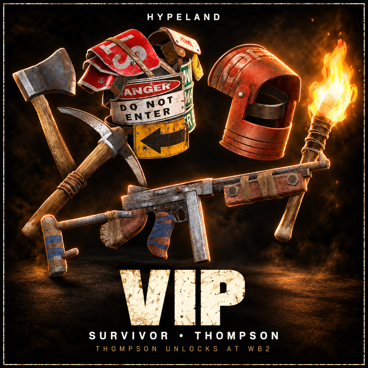 VIP bundle with Survivor and Thompson gear